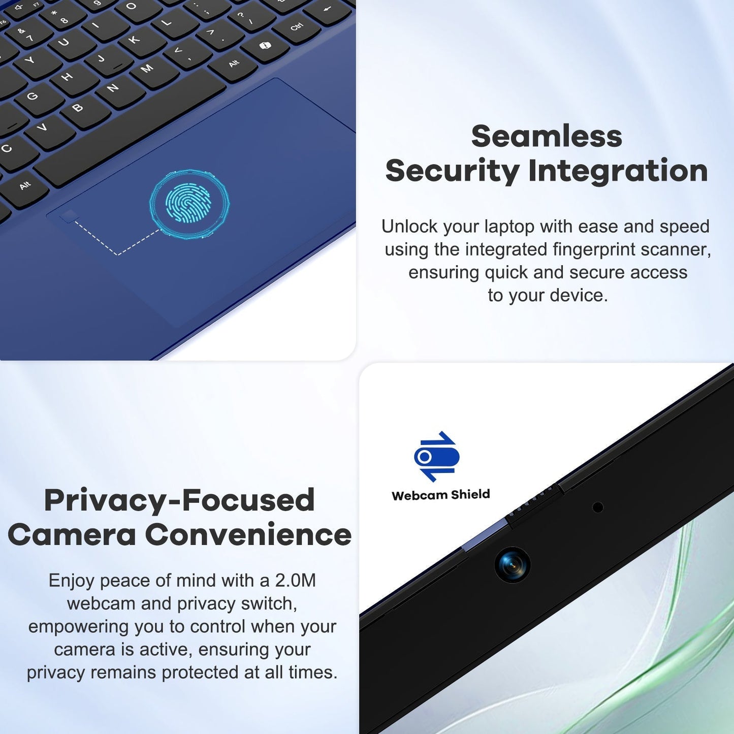 KYYWEE 15.6 FHD N156 I5-12450H Laptop for Entertainment-Blue-1TB