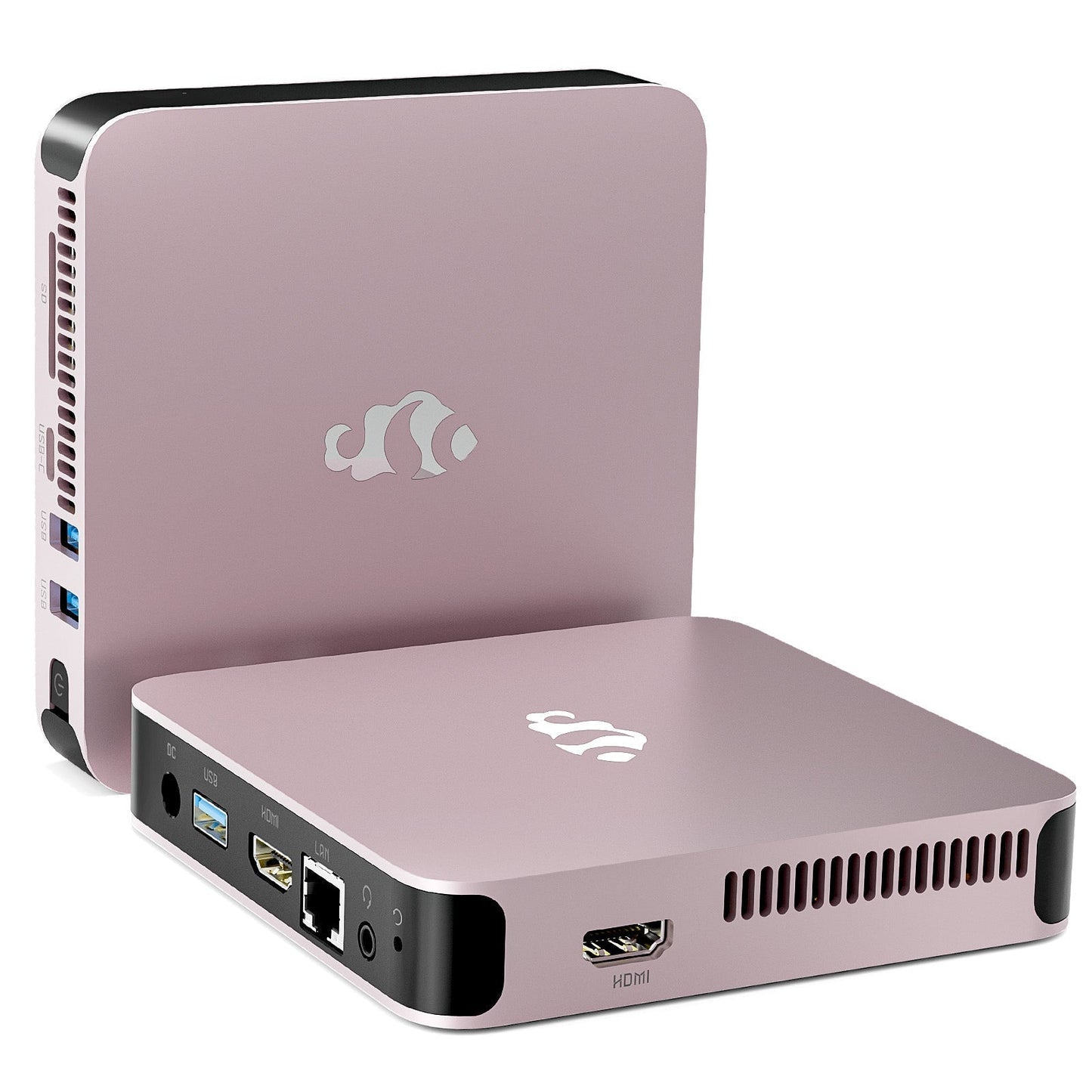 KYYWEE Minipc DNB1 (In Metal) Intel N100 Processor for Home and School 16GB - 512GB - Pink