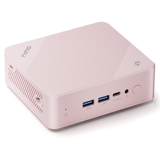 KYYWEE Minipc DNB20 (In Macaron) Intel N100 Processor for Home and School - 4GB - 128GB - Pink