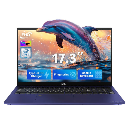 KYYWEE 17.3 FHD N171 I3-1215U Laptop for Student and Business-32GB-Blue-2TB