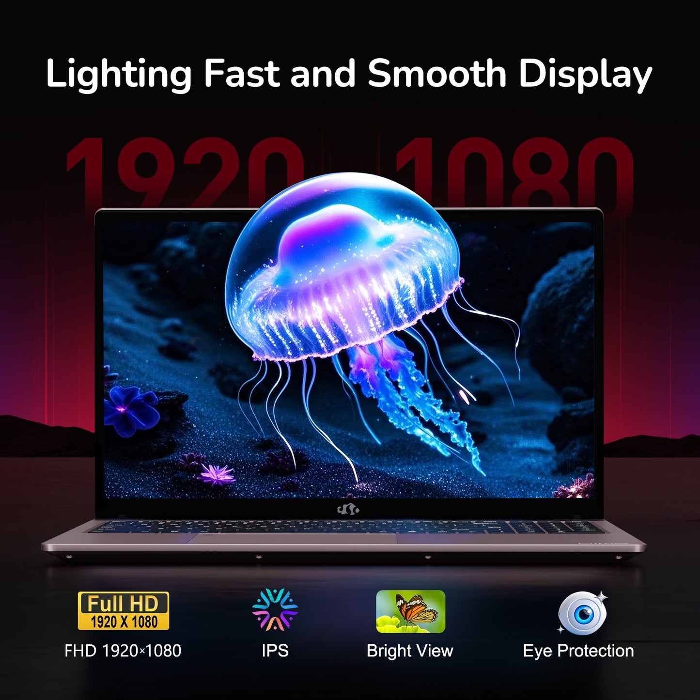 15.6'' R7 6800H FHD Business Gaming Laptop Computer-Rose Gold-32GB-1TB