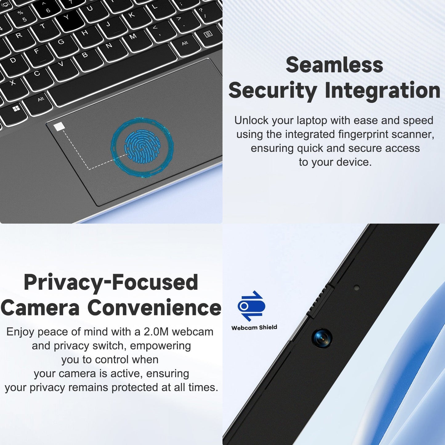 KYYWEE 15.6 FHD N154 I3-1215U Laptop for Student and Business-32GB-1TB-Gray