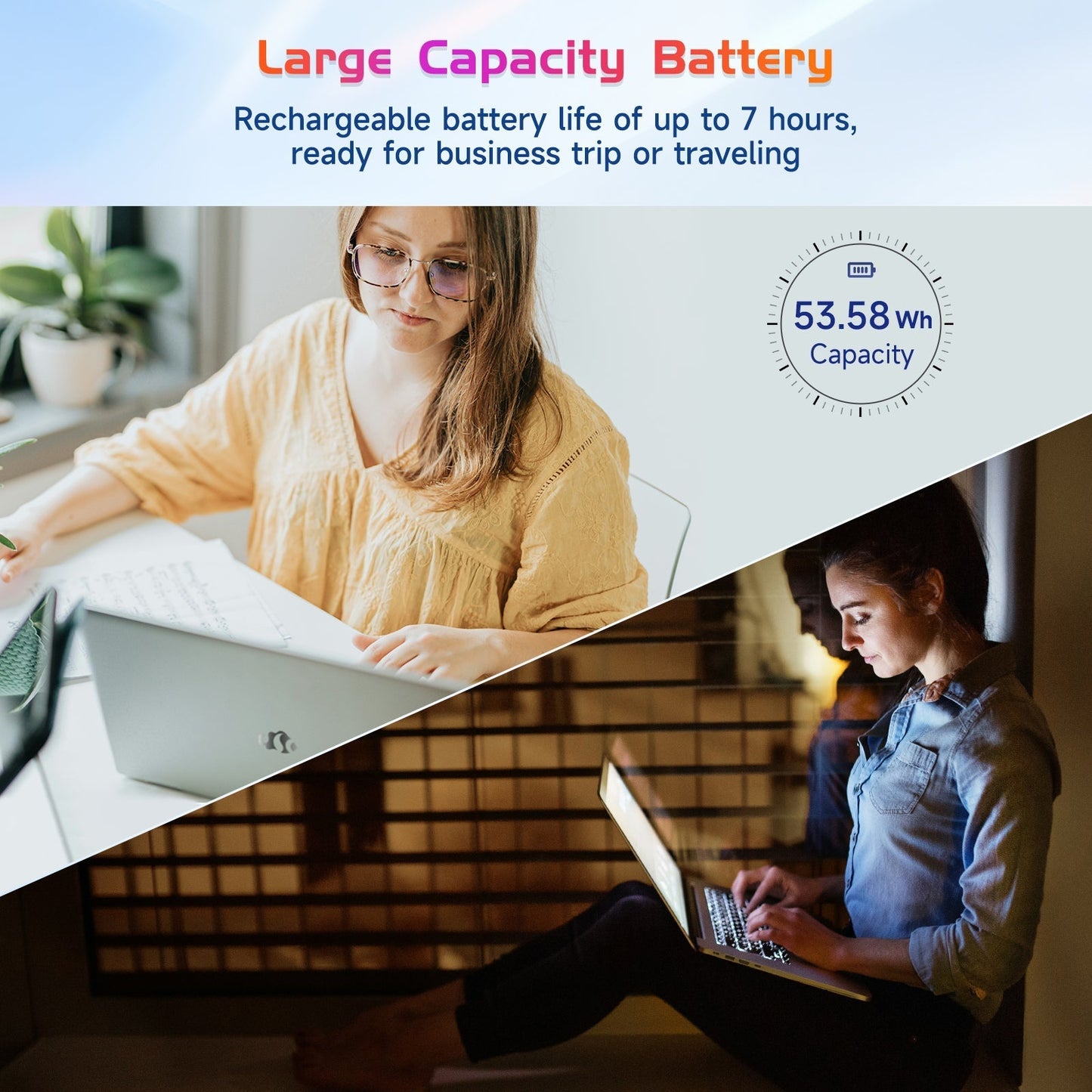 KYYWEE 17.3 FHD N171 I3-1215U Laptop for Student and Business-32GB-Silver-1TB