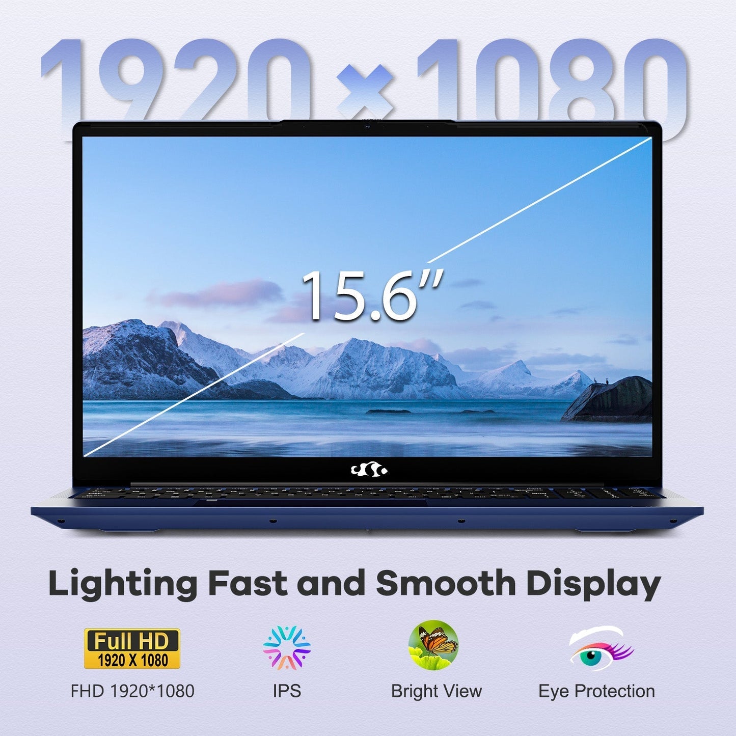 KYYWEE 15.6 N153 FHD R5 6600H Laptop-Blue-2TB