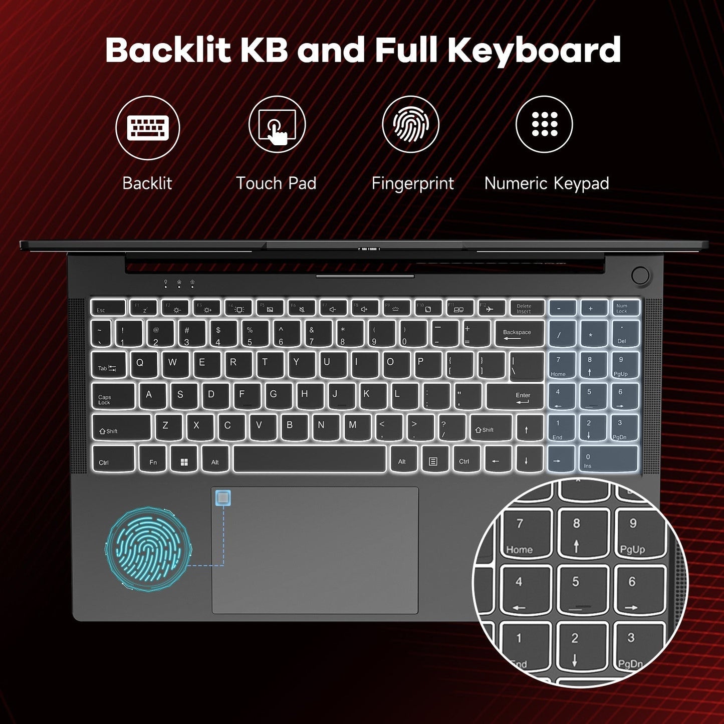 KYYWEE 15.6 N153 FHD R5 6600H Laptop-Gray-2TB
